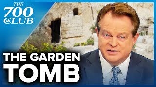 A Visit To The Garden Tomb In Jerusalem  The 700 Club [upl. by Itsa]