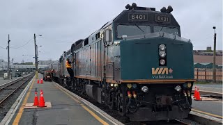 VIA Rails Ocean Train 14 Moncton ⇒ Halifax [upl. by Alinna242]