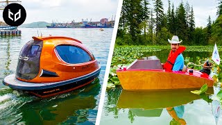 6 Incredible Mini Boats and Yachts  WATCH NOW [upl. by Onailerua162]