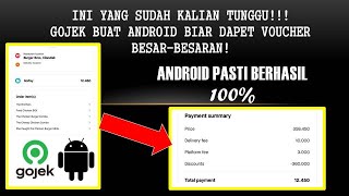 TUTORIAL GOFOOD MURAH SAMPAI GRATIS BEGINI CARA DAPETIN PROMO GOFOOD DISKON BESAR TERBARU 2022 [upl. by Llyrad]