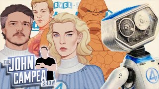 Fantastic Four First Steps Reveals First Look At HERBIE  The John Campea Show [upl. by Aynnek]