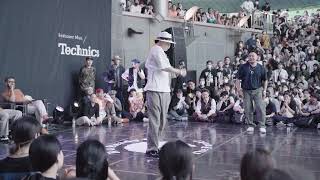 FEEL THE FUNK 15 POPPING 8강 DANDY VS HOAN [upl. by Nykal54]