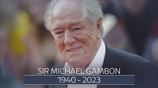 Michael Gambon passes away 1940  2023 IrelandUK  BBCampITV News  28Sep2023 [upl. by Llibyc]