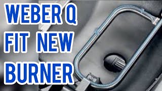 WEBER Q LOW TEMPERATURE Diy Repair How To Change Weber Baby Q Burner Tube [upl. by Enirtak]