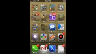 How to record your screen on iphone 3GS 4 4S 5 5S or 5C or ipad 1 2 3 4 and Mini [upl. by Aramoix520]