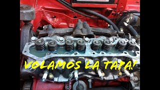 COMO sacar TAPA de CILINDROS FIAT 147 PROYECTO FIAT [upl. by Ajiram]