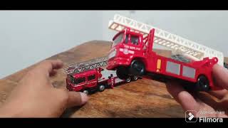 Kaidiwei KDW Rescue ladder fire truck [upl. by Nosreme]