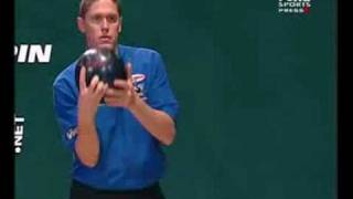 2007 World Tenpin Masters Game 1 Barnes vs Glover Part 1 [upl. by Siraved36]