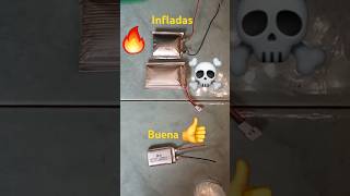 Como reparar baterías de litio infladas [upl. by Dnomde235]