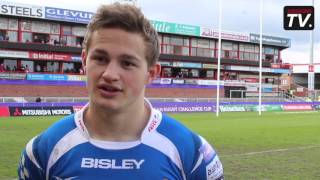 Hallam Amos  Gloucester Post Match [upl. by Salmon]