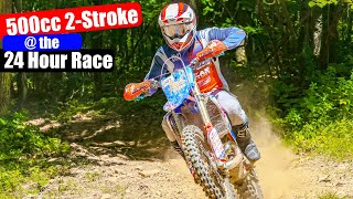 We took our 500cc 2Stroke dirt bike to a 24 hour race Northeast 24 Hour Challenge  3SRTV [upl. by Llenahs957]