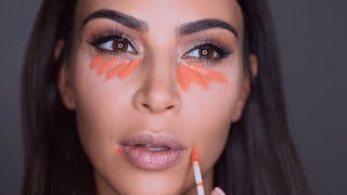 KKW Beauty Secrets How I Cover Up My Under Eye Circles in 4 Steps [upl. by Hedy]