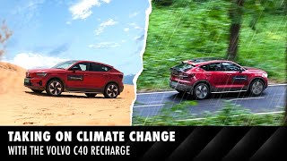 Volvo C40 Recharge vs the elements  BRANDED CONTENT  Autocar India [upl. by Cypro827]