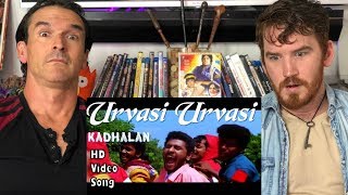 Urvasi Urvasi REACTION  AR Rahman  Prabhu Deva [upl. by Icnarf]