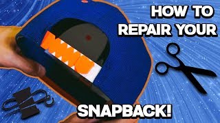 DIY How to Replace and Modify your Snapback Strap [upl. by Chelsea871]