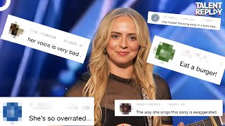 Madilyn Bailey Turns Hate Comments into Song  Americas Got Talent [upl. by Huberman457]