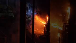 Kochi gym centre fire Vazhakkala [upl. by Siravaj]