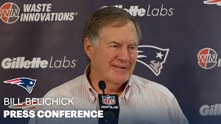 Bill Belichick “Really proud of our guys”  Patriots Postgame Press Conference [upl. by Ahsenrac]