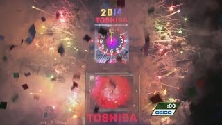 NBC 2014 New Years Eve Ball Drop New York HD 1080p [upl. by Adnic246]