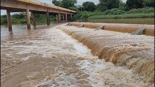 RIO SALGADO EM AURORA CEARÁ ÁGUAS EM DIREÇÃO AO AÇUDE CASTANHÃO HOJE 01042024 [upl. by Farman83]