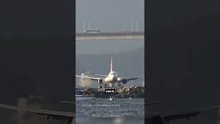 Boeing’s Bold Brazilian Braking GOL 737 landing on Santos Dumont Airport’s short runway Brazil [upl. by Thorma703]