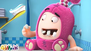 Dentist Oddbods have Tooth Troubles 🦷 🩺 Brush Your Teeth  Oddbods  Funny Cartoons for Kids [upl. by Lefton32]