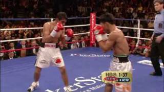 Pacquiao vs Morales III Round 3 [upl. by Togram]