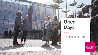 November 9th Open Day 2024  Oxford Brookes University [upl. by Okiam]