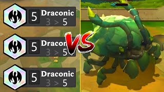 5 Draconic vs The Crab Rave⭐⭐⭐   TFT SET 55 [upl. by Gussman]