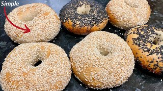 The Easiest Sourdough BAGEL Recipe on YouTube [upl. by Benedikta]