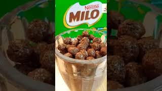 Milo Banana Milkshake🍌😋Recipe is in Descriptionshorts [upl. by Daune679]