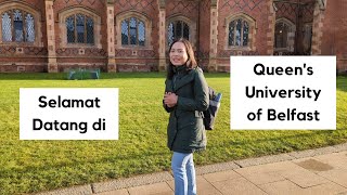 Tur Kampus Bareng Ribka Martina Simanjuntak  Queens University of Belfast [upl. by Eisinger]