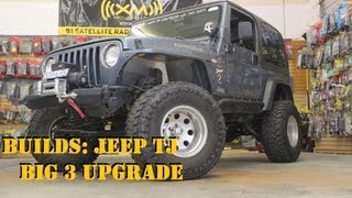 Builds Jeep TJ BiG 3  Electrical Upgrade Featuring The 12Volters  AnthonyJ350 [upl. by Dicks]