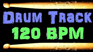 120 BPM Drum Beat for Bass Guitar Backing Drum beats for guitar play along tracks Jam [upl. by Cornwall]