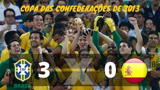 Melhores Momentos  Brasil 3 x 0 Espanha  Copa das Confederações de 2013 [upl. by Marko]