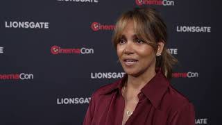 Cinemacon 2024 Lionsgate panel Never let go  itw Halle Berry [upl. by Hassadah]