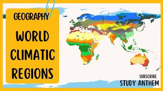 World climatic regions Climatology  Geography upsc [upl. by Platto498]