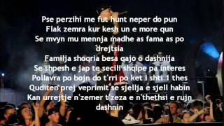 DMC aka Babloki  Mos harro se Egzistoj Lyrics Video [upl. by Nywnorb]