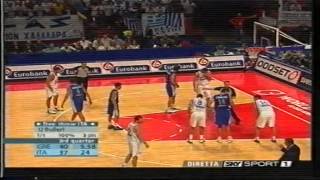 2003 Eurobasket Italy vs Greece Quarterfinal [upl. by Hercules951]