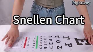 2024 how to use Optical LED Snellen Chart Visual Acuity Chart For Eye Test [upl. by Flosser]