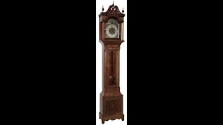 Repairing an antique New Haven grandfather clock made in 1911 Sherbrooke model see des Part 2 of 2 [upl. by Faun]