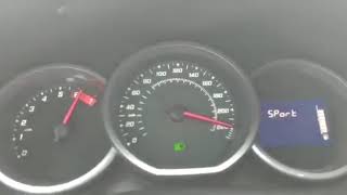 DACIARENAULT SANDERO RS  TOP SPEED [upl. by Hayikaz]