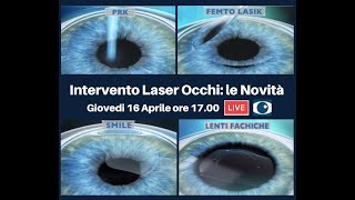 Intervento Laser Occhi Le Novità [upl. by Allenrad133]