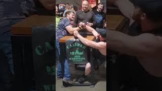 Ross Horsley vs Tyler Noblitt armwrestling [upl. by Haiacim]