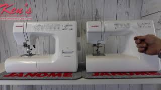 Janome HD3000 vs HD5000 [upl. by Thurlough]