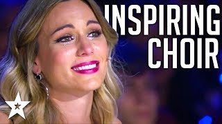 INSPIRATIONAL Choir Makes All The Judges CRY On Spains Got Talent  Got Talent Global [upl. by Tacklind]