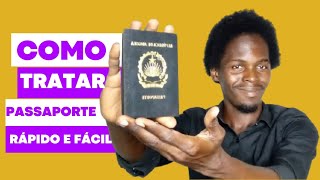 Como tratar passaporte em angola passo a passo 2025  2024 [upl. by Adnilg]