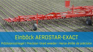 Hackstriegel  Tined weeder  Herse étrille EINBÖCK AEROSTAREXACT NEW VERSION OF VIDEO AVAILABLE [upl. by Wawro]