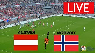 🔴LIVE ÖSTERREICH GEGEN NORWEGEN I⚽UEFA Nations League 202425 GANZES SPIEL🏆 HEUTE LIVESTREAMING [upl. by Odnalra]