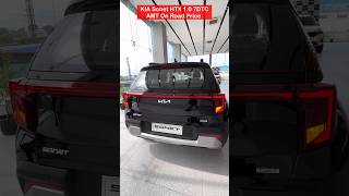 2024 Kia Sonet Facelift HTX 10 7DCT On Road price kiasonet shortsvideo [upl. by Arbmahs]